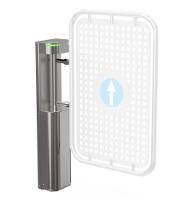 Калитка электромеханическая двухсторонняя Ростов-Дон К32ДМ НЕРЖ (без дуги)