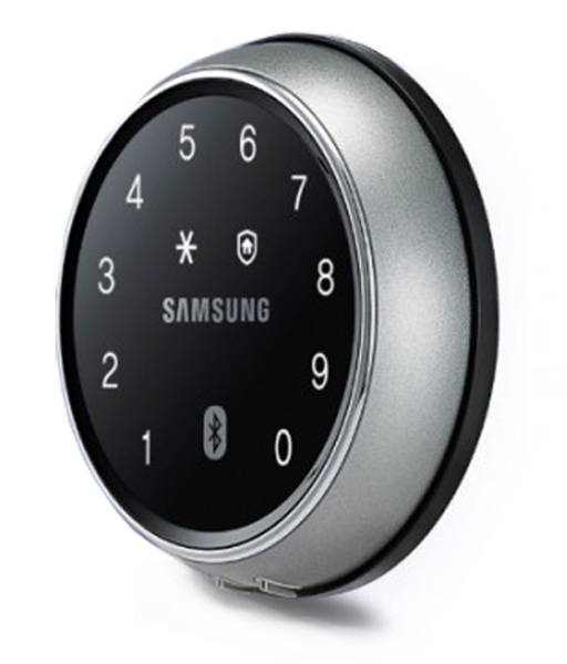 Электронный замок Samsung SHS-D607 XMK/EN, накладной без ручки