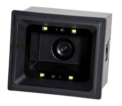 Турникет раздвижной ZKTeco FBL4000 Pro со считывателем штрих/QR кодов (с планками)