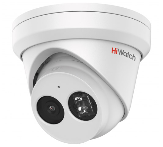 Уличная IP-камера 4Мп HiWatch IPC-T042-G2/U (4 мм) с микрофоном