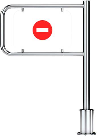 Механическая односторонняя калитка с пружинным возвратом Oxgard К-11 (левая), L=1000 мм Механическая односторонняя калитка с пружинным возвратом Oxgard К-11 (левая), L=1000 мм