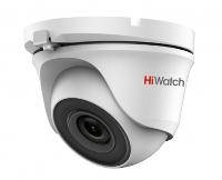Уличная HD-TVI видеокамера HiWatch DS-T123 (2.8 мм) с EXIR-подсветкой до 20м