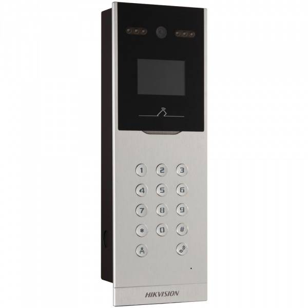 Многоабонентская вызывная панель HikVision DS-KD8002-VM с цветным 3.5″ TFT дисплеем Многоабонентская вызывная панель HikVision DS-KD8002-VM с цветным 3.5″ TFT дисплеем
