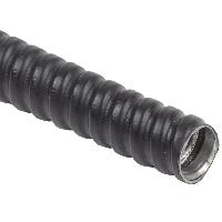 Металлорукав IEK Р3-ЦПнг-25 (20 м) с протяжкой черный (CMP10-25-020)