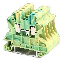 Клемма заземления DKC TUR-4-PE, винтовой зажим, 4 кв.мм