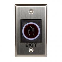 Кнопка выхода бесконтактная ZKTeco TLEB102, врезная