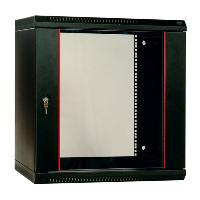 Шкаф телекоммуникационный ЦМО ШРН-Э-12.65, настенный, разборный, 12U, 600×650мм, черный