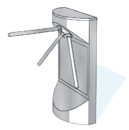 Турникет-трипод dormakaba Kerberos TPB-L07, механизм Тип 1.2