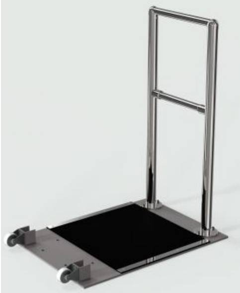 Турникет-трипод уличный на плоской мобильной платформе Ростов-Дон Т83М1-У