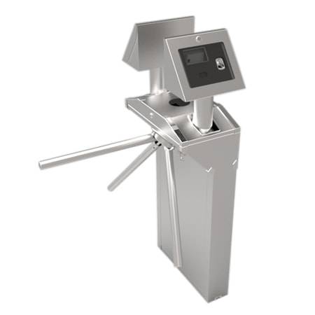 Турникет-трипод тумбовый ZKTeco TS1011 Pro с RFID считывателями (с планками)