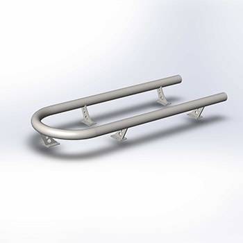 Концевой элемент защитного ограждения Vector AP VAP-0094-02