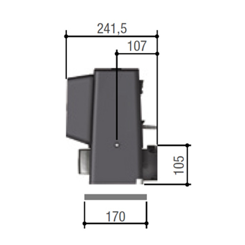 Привод 230 В Came BX608AGS для откатных ворот