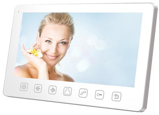 Монитор видеодомофона c кнопочным управлением TANTOS Amelie Slim (белый) Монитор видеодомофона c кнопочным управлением TANTOS Amelie Slim (белый)