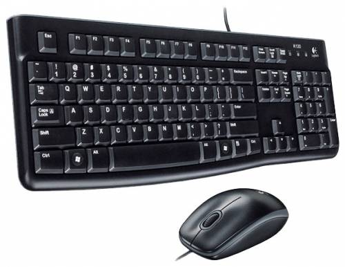 Клавиатура + Мышь Logitech Desktop MK120