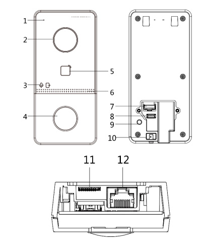 Вызывная панель видеодомофона HiWatch VDP-D2211W(B) с поддержкой карт Mifare, Wi-Fi и PoE Вызывная панель видеодомофона HiWatch VDP-D2211W(B) с поддержкой карт Mifare, Wi-Fi и PoE