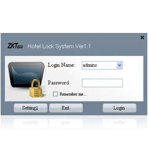 Бесплатное программное обеспечение ZKTeco Hotel Lock System для работы небольших гостиниц