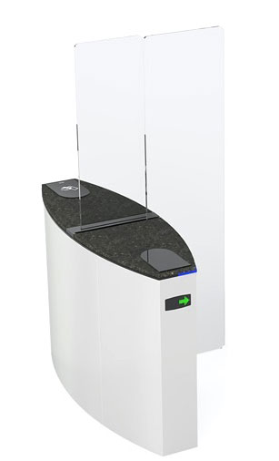 Турникет раздвижной двухпроходной Came Sliding Gate SG90, 900 мм, створки 2000 мм (SG90T-DBL)