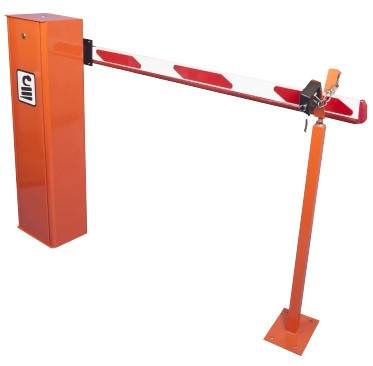 Шлагбаум механический Фантом R6000 с круглой стрелой 6 метров Шлагбаум механический Фантом R6000 с круглой стрелой 6 метров