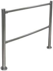 Стойка 3-х сторонняя Tantos TSb-V, диаметр 50.8 мм, высота 1000 мм, нержавеющая сталь