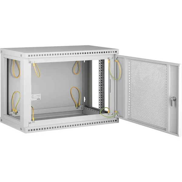 Шкаф 19" TLK TWI-126045-R-P-GY, 12U, настенный, разборный