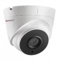 Купольная уличная HD-TVI видеокамера 2Мп HiWatch DS-T203P (6 мм) с питанием PoC