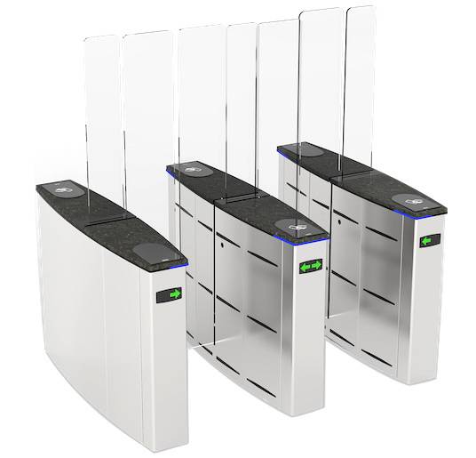 Турникет раздвижной двухпроходной Came Sliding Gate SG55, 550 мм, створки 2000 мм (SG55T-DBL)