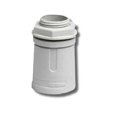 Муфта труба-коробка, ПВХ, D=20 мм, IP67, М20х1.5