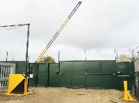 Противотаранный шлагбаум ПШВ-СБ (Л) 4000 вертикальный, механический, 3,5 тонны