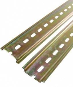 DIN-рейка 10 см оцинкованная YDN10-00100