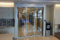 Автоматическая раздвижная дверь dormakaba TST FLEX KIT, одностворчатая телескопическая