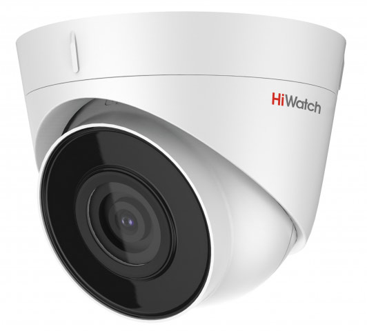 Уличная купольная IP-камера 4Мп HiWatch DS-I453M (2.8 мм) с EXIR-подсветкой до 30м и микрофоном