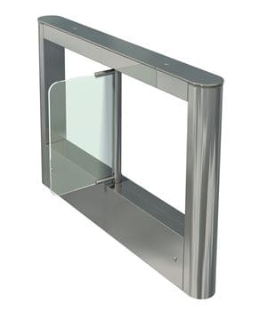 Боковая стойка турникета с распашными створками ОМА-84.688 (V1) из нержавеющей стали