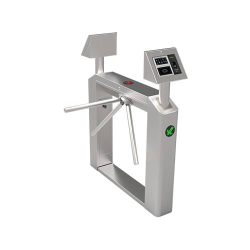 Турникет-трипод тумбовый ZKTeco TS2133 без iFace, с кронштейнами под приборы (с планками)