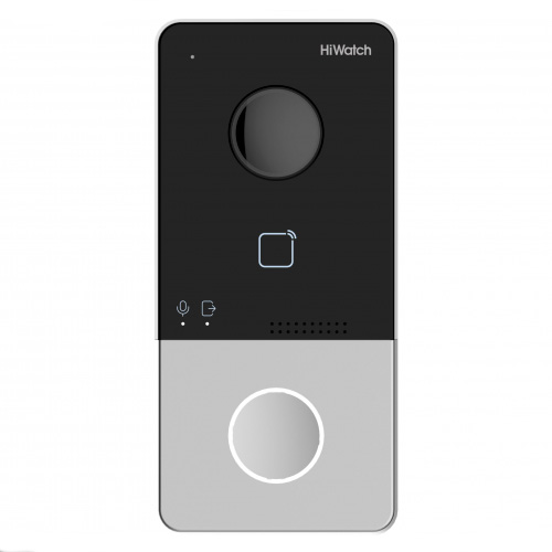 Вызывная панель видеодомофона HiWatch VDP-D2211W(B) с поддержкой карт Mifare, Wi-Fi и PoE Вызывная панель видеодомофона HiWatch VDP-D2211W(B) с поддержкой карт Mifare, Wi-Fi и PoE