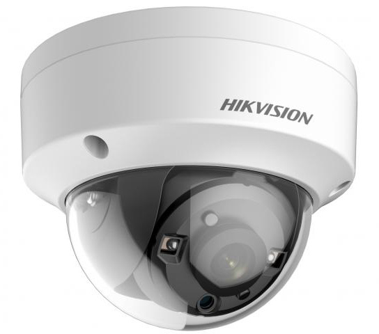 Антивандальная HD-TVI видеокамера 8 Мп HikVision DS-2CE57U8T-VPIT (6 мм)