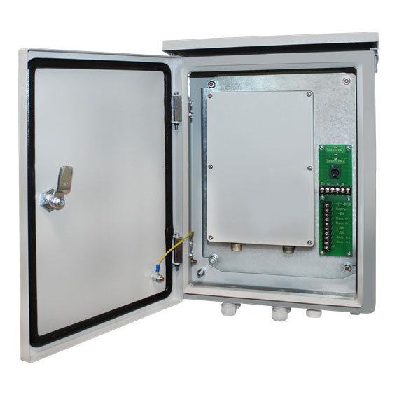 Периметровое радиоволновое средство обнаружения Трезор-R 02, двухканальный Периметровое радиоволновое средство обнаружения Трезор-R 02, двухканальный