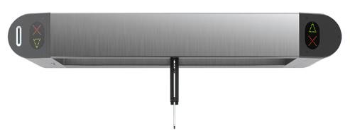 Крайний элемент турникета Oxgard Praktika-Т-05-K (шир.прохода 900 мм) с картоприемником