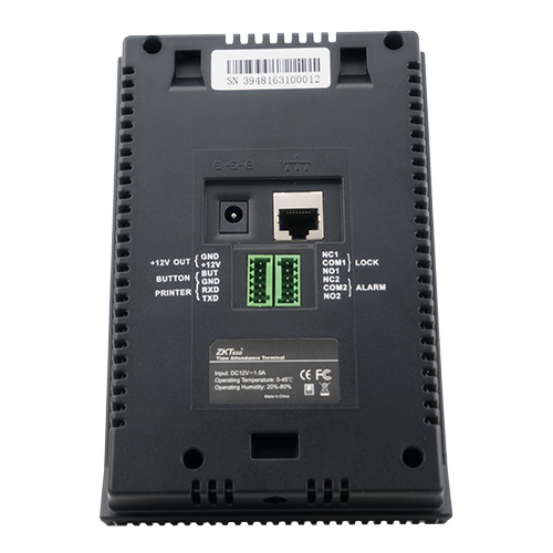 Терминал для учета рабочего времени и контроля доступа ZKTeco KF160