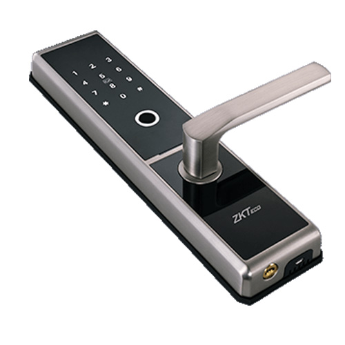 Замок биометрический ZKTeco TL300B с сенсором отпечатков пальцев и Mifare (BLE)