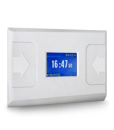 Контроллер регистрации PERCo CR01.2 с двумя встроенными считывателями