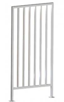 Ограждение полноростовое Gotschlich Ecco из стали горячей гальванизации