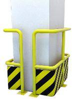 Отбойник металлический со стальной пластиной П-образный Ирбис ОЗ-5.76