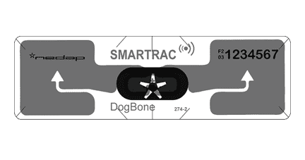 Пассивная метка Nedap UHF Exterior Tag (наклейка на фару)