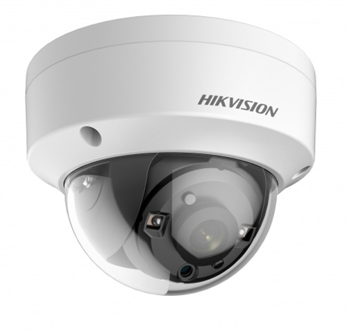 Антивандальная HD-TVI видеокамера 5 Мп HikVision DS-2CE57H8T-VPITF (3.6 мм)