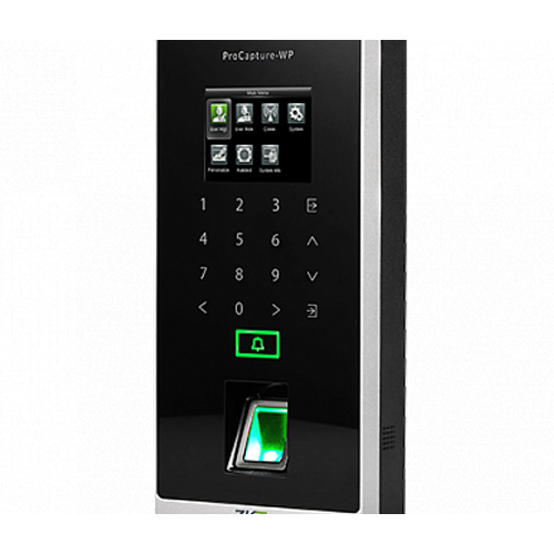 Биометрический терминал контроля доступа ZKTeco ProCapture-WP по отпечатку пальца и карте EM-Marine, влагозащищенный