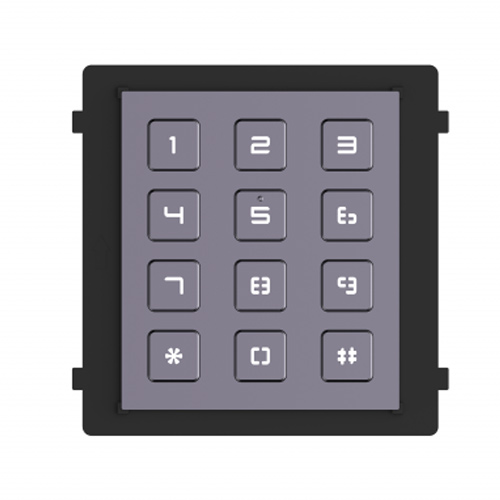 Модуль клавиатуры с подсветкой Hikvision DS-KD-KP для вызывной панели