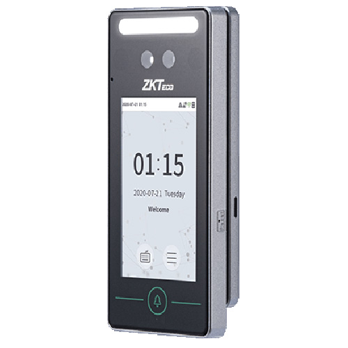Мультибиометрический терминал УРВ ZKTeco SpeedFace-V4LM1 (EM) с распознаванием лиц, ладони, QR-кода и карт