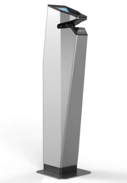 Биометрический считыватель MorphoWave Tower, серебристый