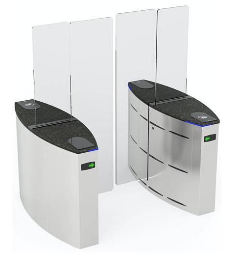 Боковой модуль раздвижного турникета Came Sliding Gate SG90, 900 мм, створка 2000 мм (SG90TS)