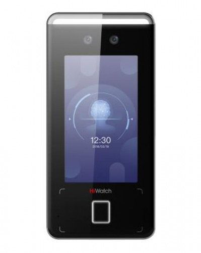 Биометрический терминал доступа HiWatch ACT-T1341MF по распознаванию лиц, отпечатков и карт Mifare